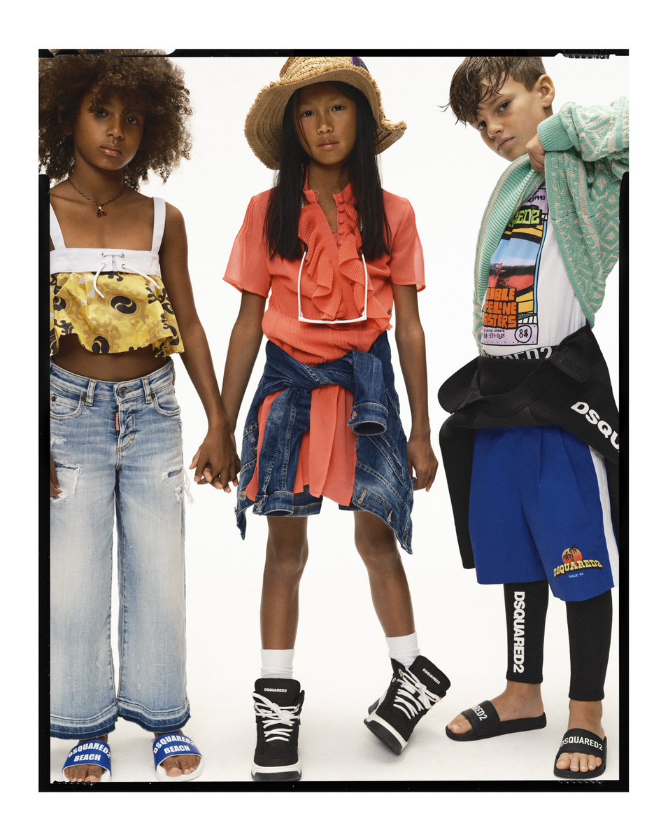 Dsquared2's tweet photo. Good vibes happen on the tides. ✌️

Discover the Dsquared2 Kids SS24 Campaign on https://t.co/nQlOLR5asH.

Directed by: #GiampaoloSgura #ChrisBoalsArtists

#DSQUARED2
#D2KIDS https://t.co/002rJCoE0F