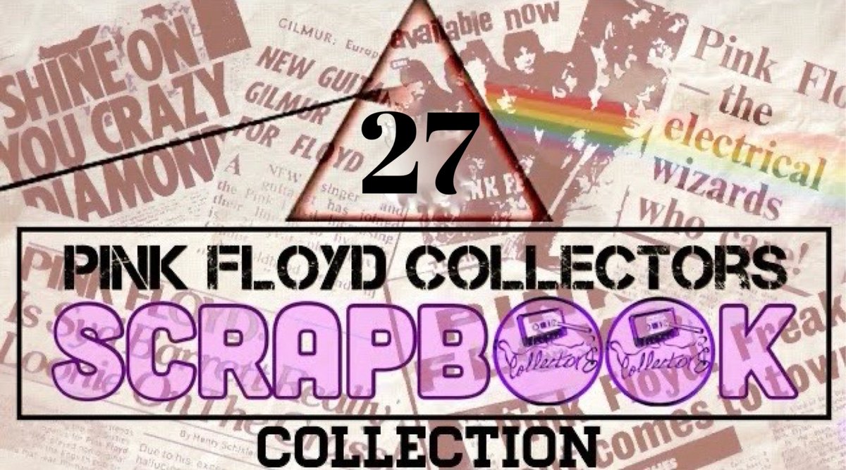 We have now uploaded <a href="/pinkfloyd/">Pink Floyd</a> scrapbook 27 to our <a href="/YouTube/">YouTube</a> channel, I have included a link (in the description) to the previous 26! Please do give a like, share and subscribe, it does widen the audience we can reach! <a href="/rogerwaters/">Roger Waters ✊</a> <a href="/nickmasondrums/">Nick Mason</a> 
shorturl.at/jvO27