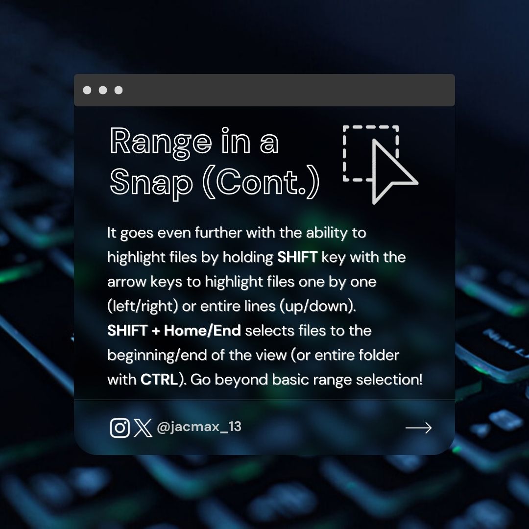 realjacmax's tweet photo. SHIFT KEY - Tips You Need to Know ⌨!

Don't forget to like and follow for more tech tips!
#ShiftKey #Windows11 #TechTips https://t.co/qKM07lwBrb
