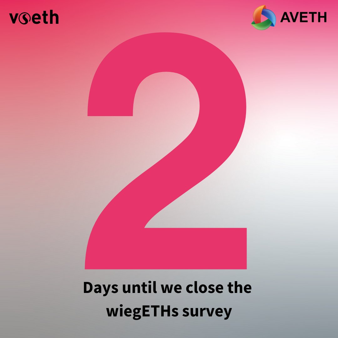 Thanks to everyone who has filled out the wiegETHs survey so far! To everyone else: you still have until the end of the week to do so. We appreciate every single answer! Can we still get 40% participation? (We are already at 39.6%)