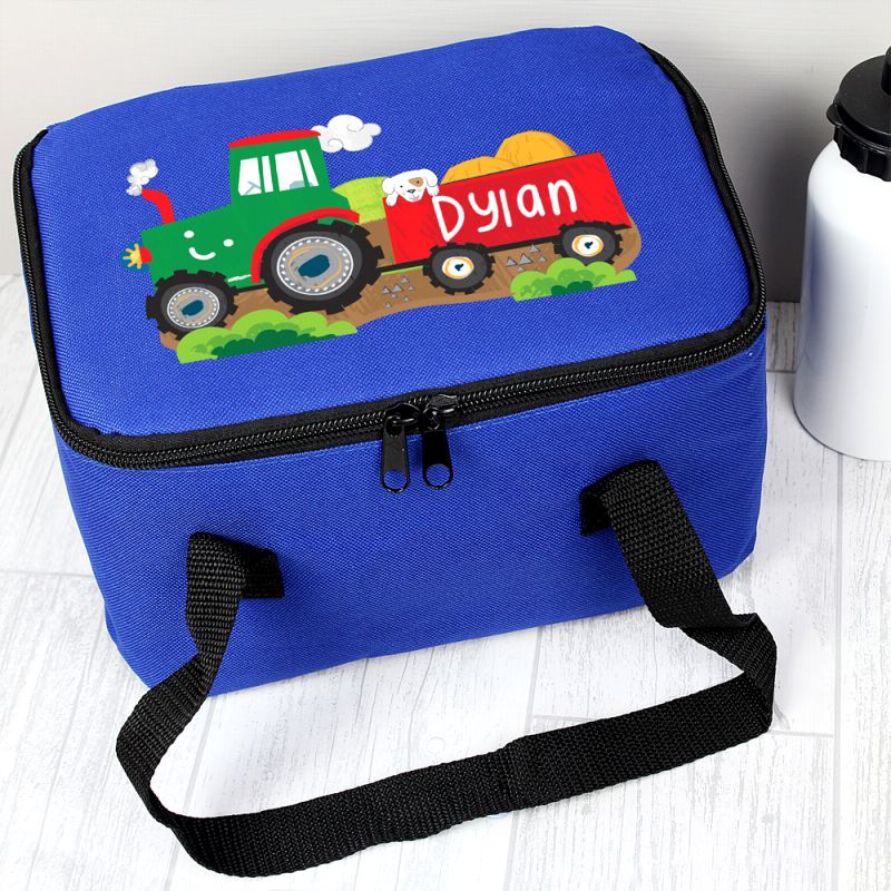 Perfect for a packed lunch in the park or a sandwich at school, this colourful lunch bag can be personalised with any name lilybluestore.com/products/perso…

#lunch #giftideas #childrensgifts #tractor #mhhsbd #ukgiftam #ukgifthour