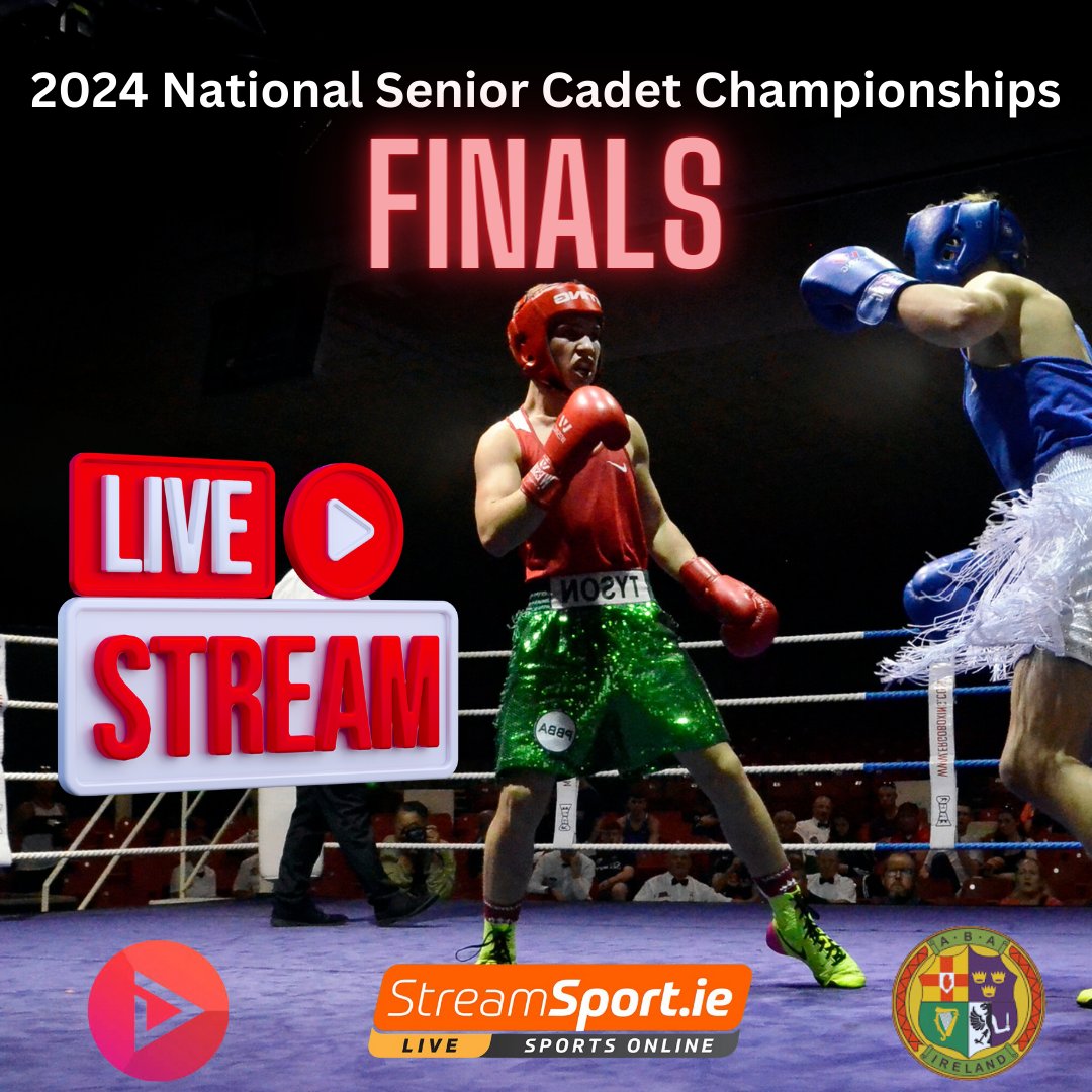 33 National Senior Cadet Champions will be 👑 today.

Catch all of the action at <a href="/NationalStad/">National Stadium</a> or on 🎥with <a href="/StreamsportI/">StreamSport.ie</a> 

🔗page.inplayer.com/iaba/

Programme:
iaba.ie/results-senior…