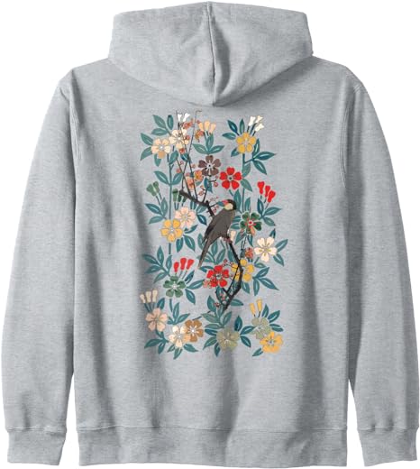Java Sparrow and Flowers Zip Hoodie
amazon.com/dp/B0CQPHPYLM?…
#javasparrow #bird #birds #flower #flowers #ukiyoe #sweaters #hoodie #hoodies #sweatshirts #design #print #printing #fashion #longsleevetshirt #longsleeve #Japan #design #print #printing #originaldesign #originalprint