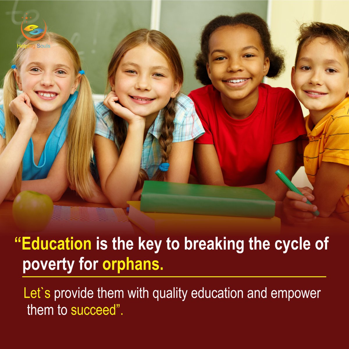 Helpingsouls2's tweet image. Education is the key to breaking the cycle of poverty for orphans. Let&apos;s provide them with quality education and empower them to succeed.

For Donation, Please Click The Link Below:
paypal.com/donate/?hosted…

Visit Our Website
helpingsouls.com.pk

#InvestInEducation