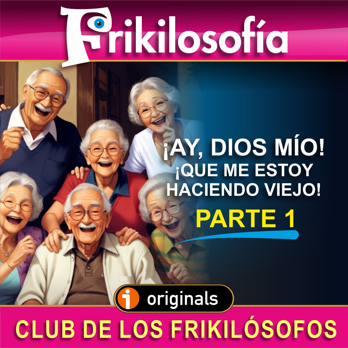 😊¿Cómo estás hoy? ¿Te duele algo? ¿Has tomado tus pastillas? 

💎 7x32. ¡AY, DIOS MÍO! ¡Que me estoy haciendo viejo! PARTE 1. 
go.ivoox.com/rf/128055840

#frikilosofia #edad #viejo #hacerseMayores #podcast #españa #espana #castillaLaMancha #mexico #argentina #cultura #recuerdos