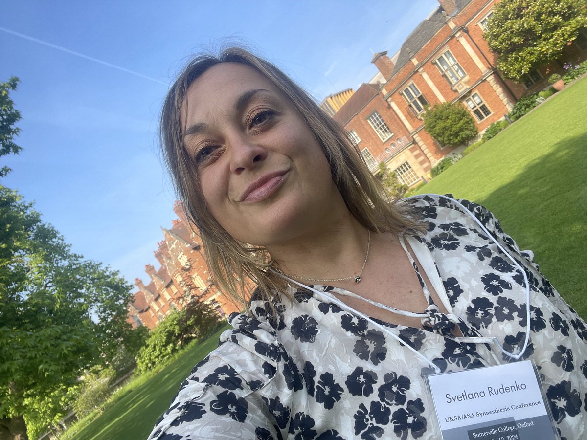 Oxford, Somerville College- Synaesthesia Conference UK/ ASA