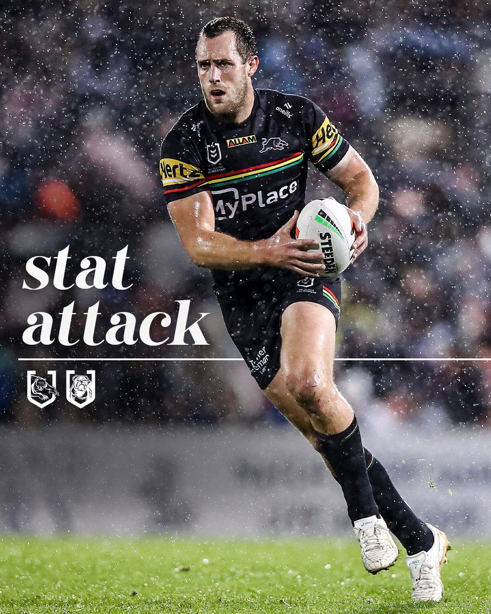 BIG NUMBERS 💪🏽 Isaah Yeo doing Isaah Yeo things! See the stats that mattered in the tough victory over the Bulldogs. 📝 bit.ly/StatAttackRD10 #pantherpride 🐾