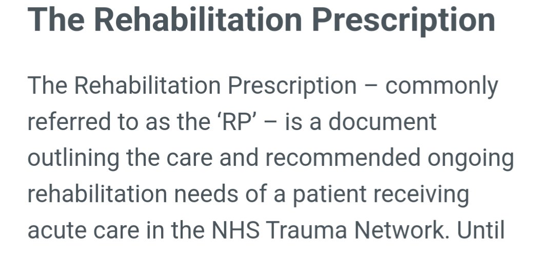 ODPAHPNathan's tweet photo. Absolutely excited that the long awaited Trauma Rehabilitation Prescription document is going live in the HIS system this Monday to aid physiotherapists and more in ensuring Trauma patients receive the best rehabilitation care ✅ @StephanieCoe1 @InformaticsWWL https://t.co/iMNCwp9CnU