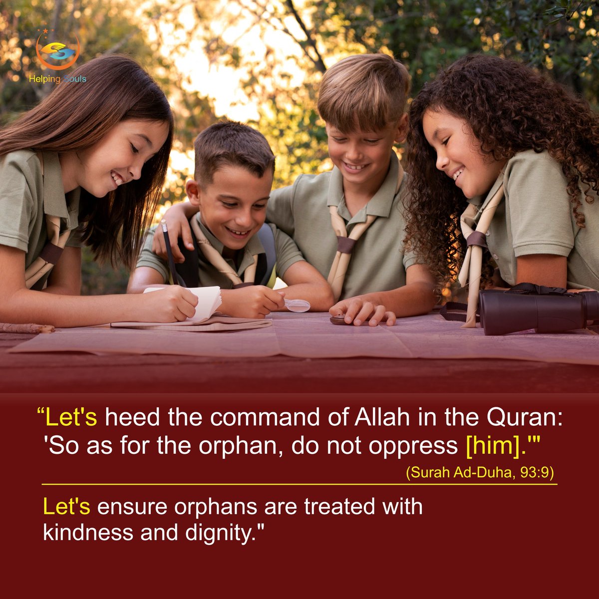 Helpingsouls2's tweet image. Let&apos;s heed the command of Allah in the Quran: &apos;So as for the orphan, do not oppress [him].&apos;&quot; (Surah Ad-Duha, 93:9) Let&apos;s ensure orphans are treated with kindness and dignity.

For Donation, Please Click The Link Below:
paypal.com/donate/?hosted…