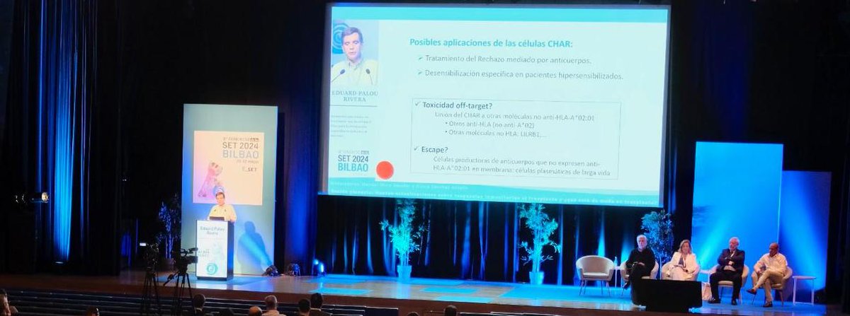 📸Ahora en #SET2024 | En marcha la primera sesión plenaria del Congreso centrada en las nuevas actualizaciones sobre las respuestas inmunitarias al #trasplante ¿Qué está de moda? 
Thank you for coming to Bilbao <a href="/BenjaminDekel/">Benjamin Dekel</a>¡¡¡