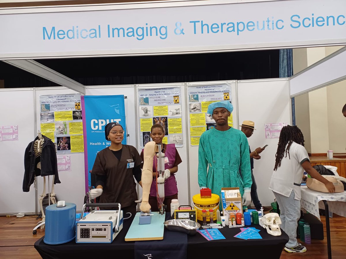CPUT's tweet photo. Our Medical Imaging and Therapeutic Sciences Department is opening its doors to prospective students today.  Among other things, visitors can see a demo of the virtual environment of radiotherapy training (VERT) as well as the skills labs.

#CPUTOpenDay #WeAreCPUT https://t.co/21XpDP6DFf