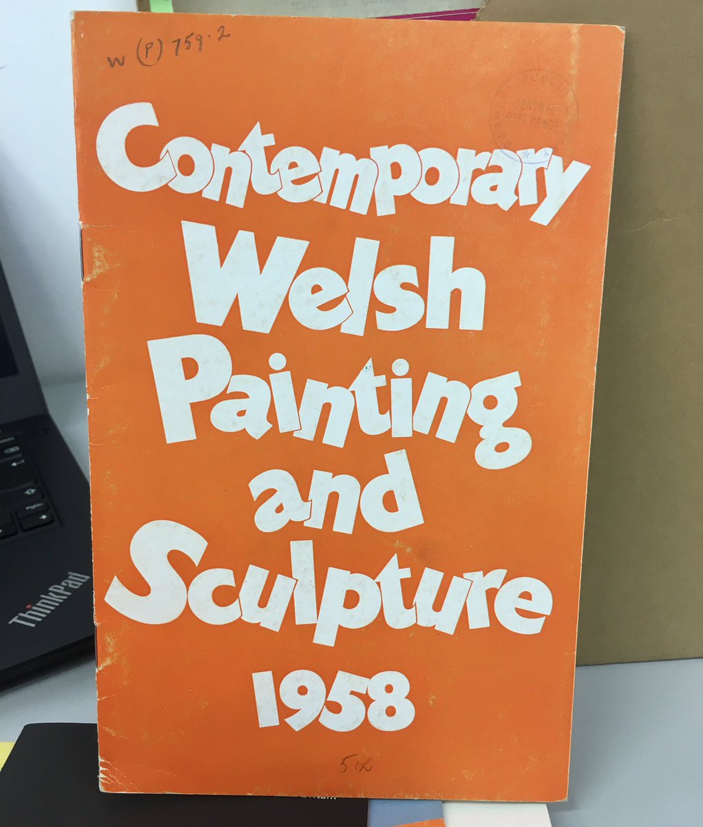modernistsocSWA's tweet photo. I’ve been commissioned to take curatorial research of @GlynnVivian post war Swansea collection. So much to take it and focus on! https://t.co/GQGc7lpRWt