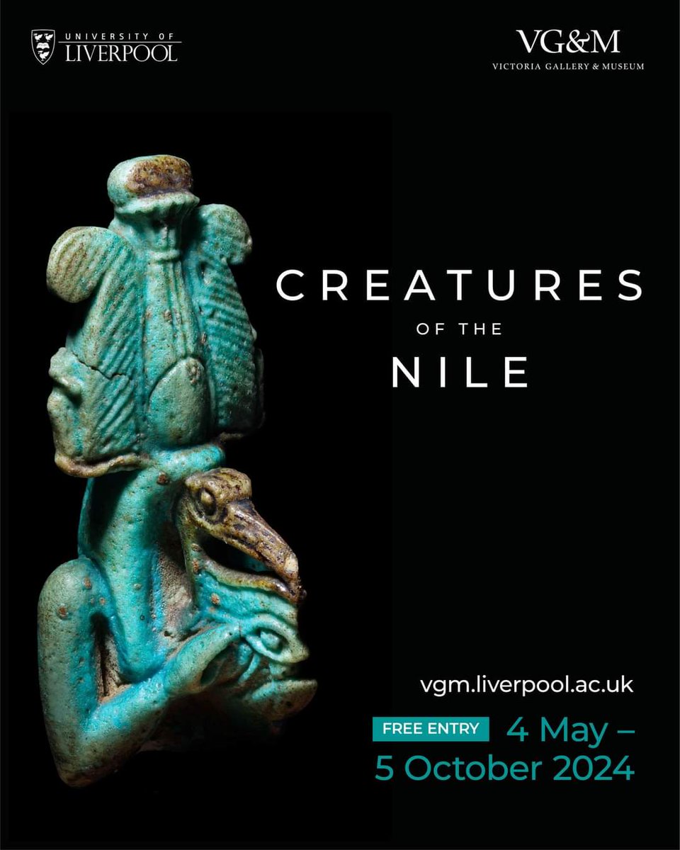 It's TODAY! Our Creatures of the Nile Super Saturday starts at 11am. We'll have arts and crafts galore, plus an extra special treat from our friends at Wild Science - get up close and personal with real animals! The best bit? It's all FREE! See you between 11am - 3pm today.