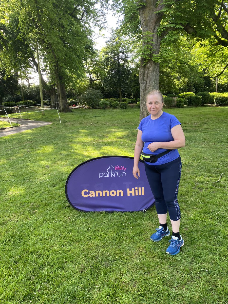 Celebrating IND at Parkrun thank you to all my wonderful colleagues