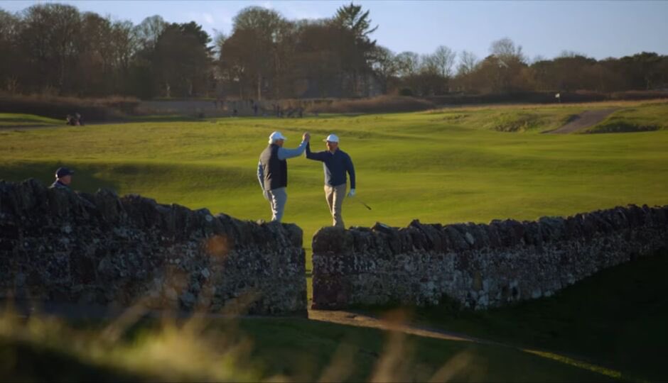 🎥| We recently partnered with @golfgalaxy to capture a TV commercial at the Club, telling the story of a father and son who revisit The West Links. The ad is now featured on TV across the States and you can view the full version linked below! ▶️ bit.ly/NBGCGolfGalaxy…