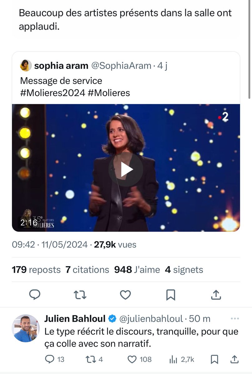 Aymeric Caron tweet media