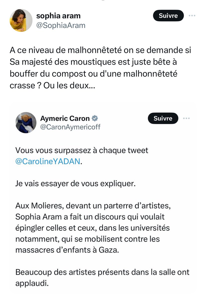 Aymeric Caron tweet media