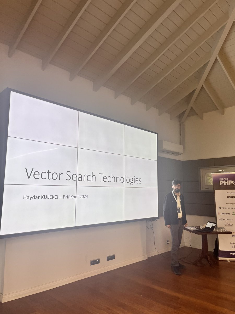 Moneo PHPKonf'un sıradaki konuşmacısı Haydar Külekçi⭐️

EPAM ekibinde Senior Software Engineer olarak çalışan @kulekci, 'Vector Search Technologies with PHP' sunumu ile Salon 2'de bizlerle! 

#PHPKonf #PHPKonf24