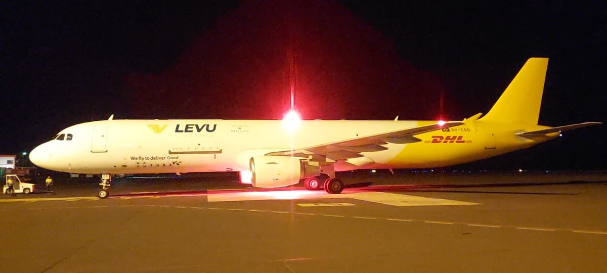 AeroEntusiasta's tweet photo. #LEVUAIRCARGO - o primeiro Airbus A321 cargueiro da nova companhia aérea brasileira LEVU AIR CARGO pousou no #Recife ontem (10/05). A aeronave, matrícula 9H-CGD, fez uma escala na Ilha do Sal (Fotos: Vini Santos) #A321 #A321PCF #Airbus #LevuAirCargo #Cargo #Levu #AeroEntusiasta https://t.co/qgoMxyClt9