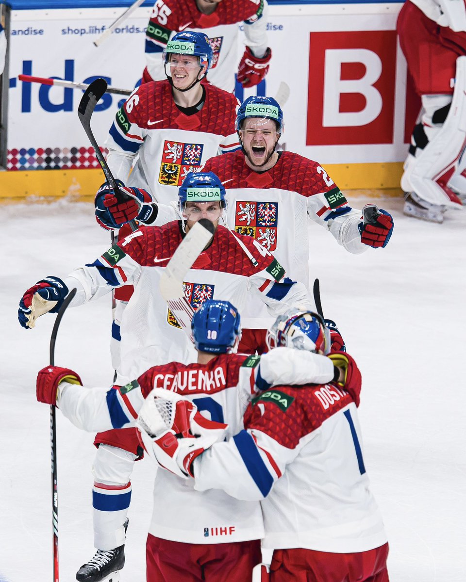 Na úvod šampionátu dva body proti houževnatým 🇫🇮 Finům? To by šlo. 😎 My ale nezastavujeme, jedeme dál! 💥💪

#CZEFIN #MensWorlds #narodnitym #ceskyhokej