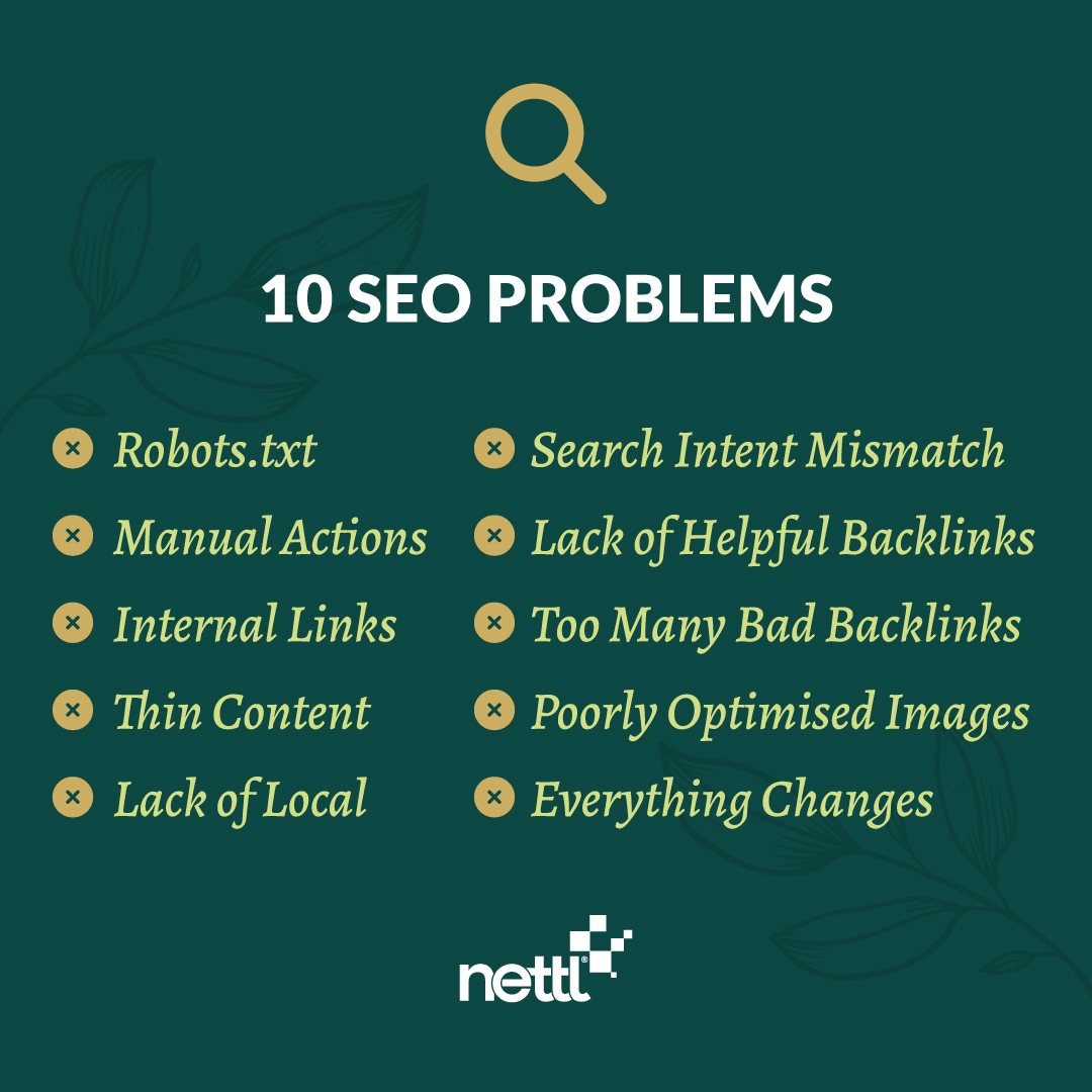 Maybe you have 99 problems but search ain't one. Or just maybe you could do with more online visibility to help get you more business. If you're leaning more towards 'Click Me' than Jay-Z, here are 10 SEO problems you should know. See our latest blog post for how to fix them!