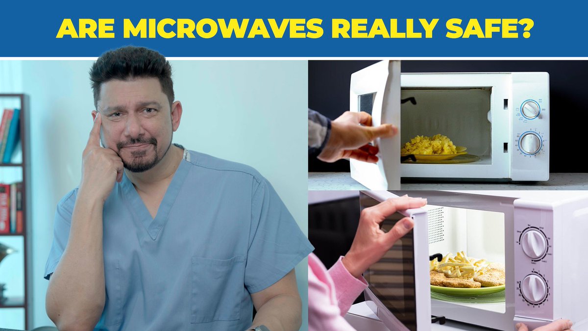Are microwave ovens safe? Stay curious and watch the full video on Dr. Nene’s Youtube channel! 🎥: youtu.be/1hd9na7dS1I #DrNene #MicrowaveSafety #Microwave #Tips #FoodSafety