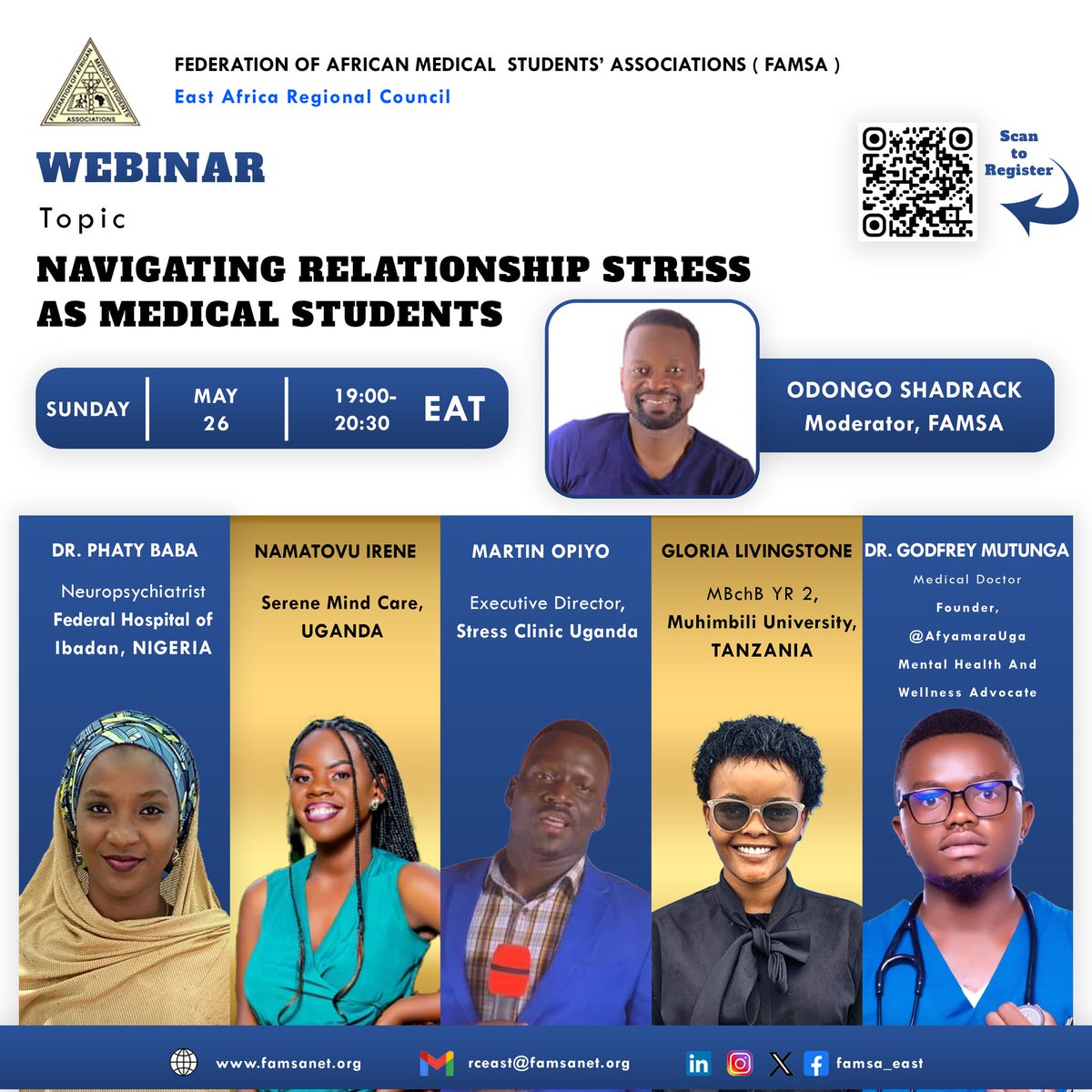 How do you cope with stress from people close to you? Join us for an insightful and interactive session as we unpack the infamous topic "Navigating Relationship Stress as Medical Students"
Register here: forms.gle/DoNfSzwM3MjYFD…