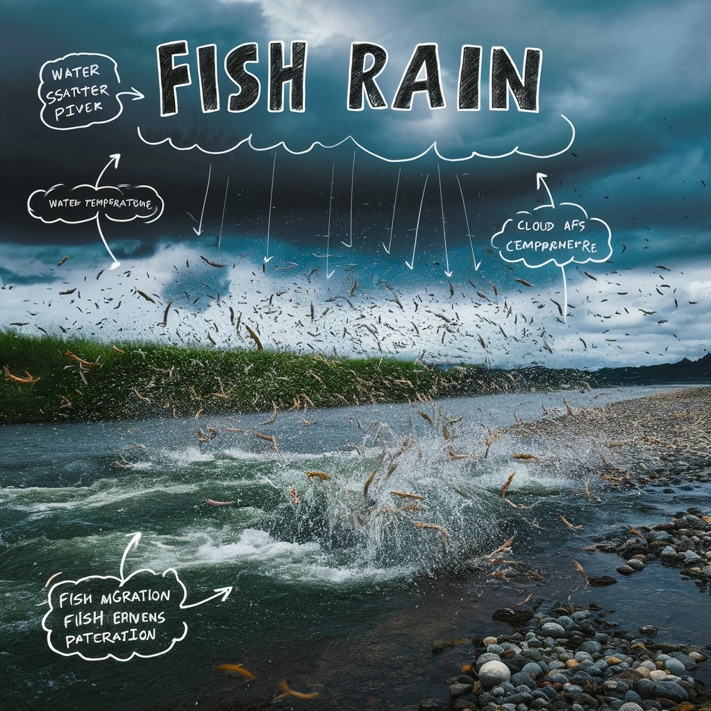 'Scientists say this 'fish rain' happens when waterspouts carry objects like fish into the air. It's a meteorological marvel! 🌪️🔬 #ScienceFacts #NaturalPhenomena