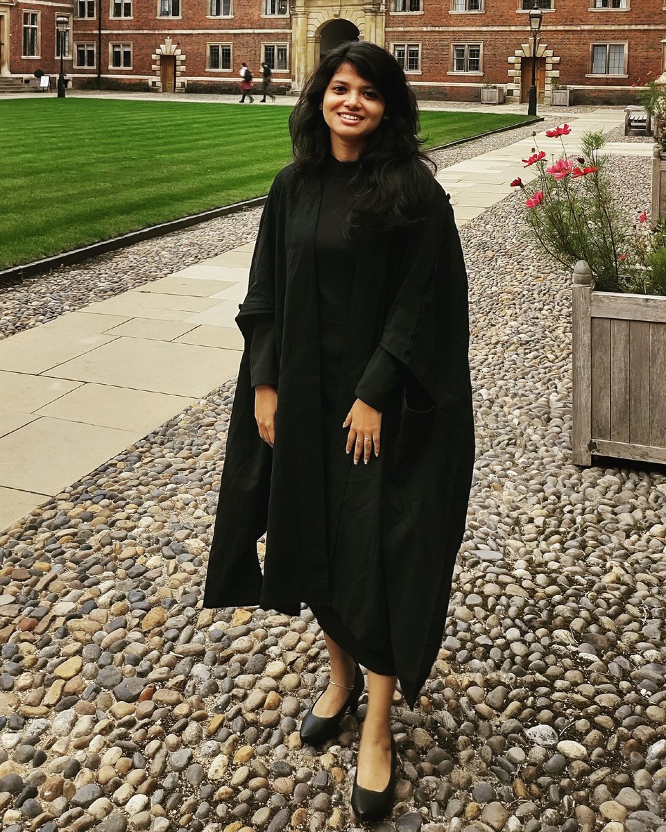 'I’ve ended up loving being part of the Catz community... I would even call it cosy!' – @SampurnaMitra18 is studying sustainable energy storage & utilisation as part of her @ChemCambridge PhD thanks to a Harding Distinguished Postgraduate Scholarship: caths.cam.ac.uk/harding/profil…