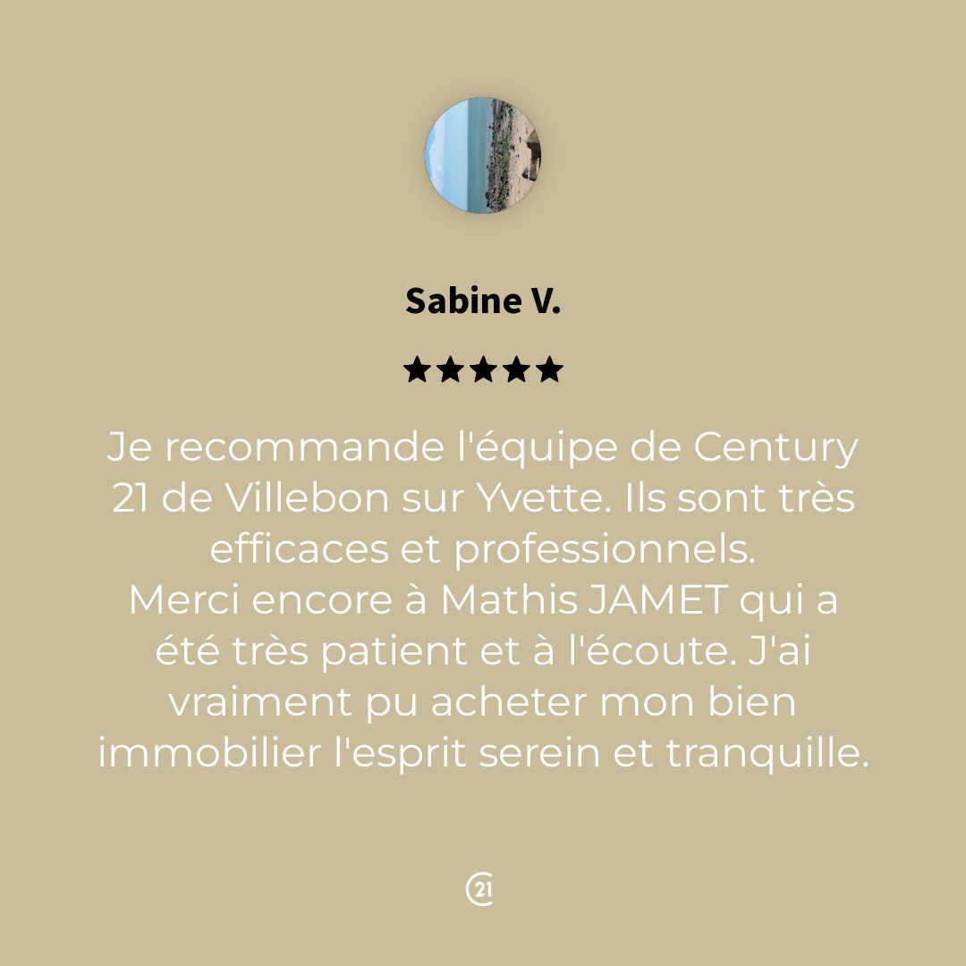 La satisfaction de nos clients est notre priorité ! Vous aussi laissez-nous un commentaire 👨💻 #Century21LDImmobilier #VillebonSurYvette #SatisfactionClient #AvisGoogle #Essonne