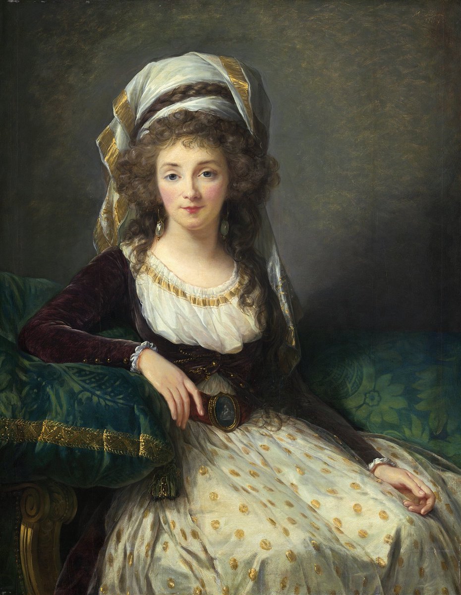 'Madame d’Aguesseau de Fresnes' {1789} By ~ Elisabeth Louise Vigée Le Brun
