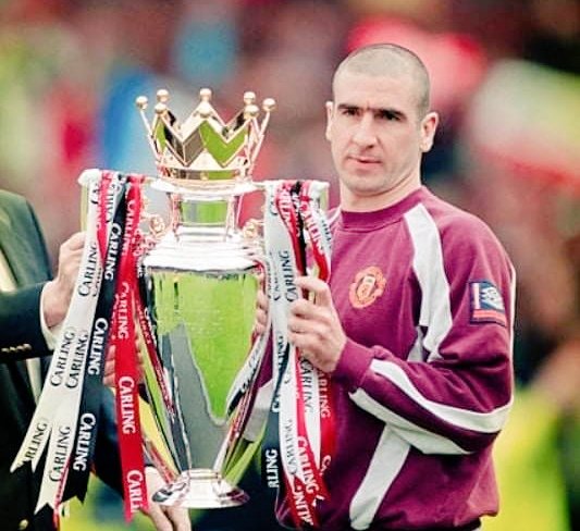 #OnThisDay 11th of May 1997 Eric Cantona played his last ever (competitive) game for Manchester United. It was the day he won his 4th Premier League in 5 seasons with Manchester United.
