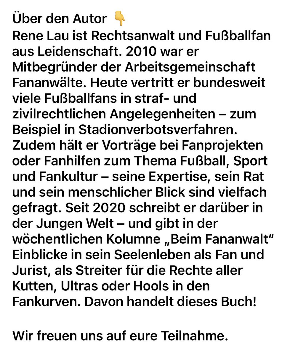 Unterwegs nach #Hoffenheim zur nächsten #Buchlesung aus meinem Buch „Beim Fananwalt“

#fananwalt #beimfananwalt @fanprojekte #fanprojekthoffenheim