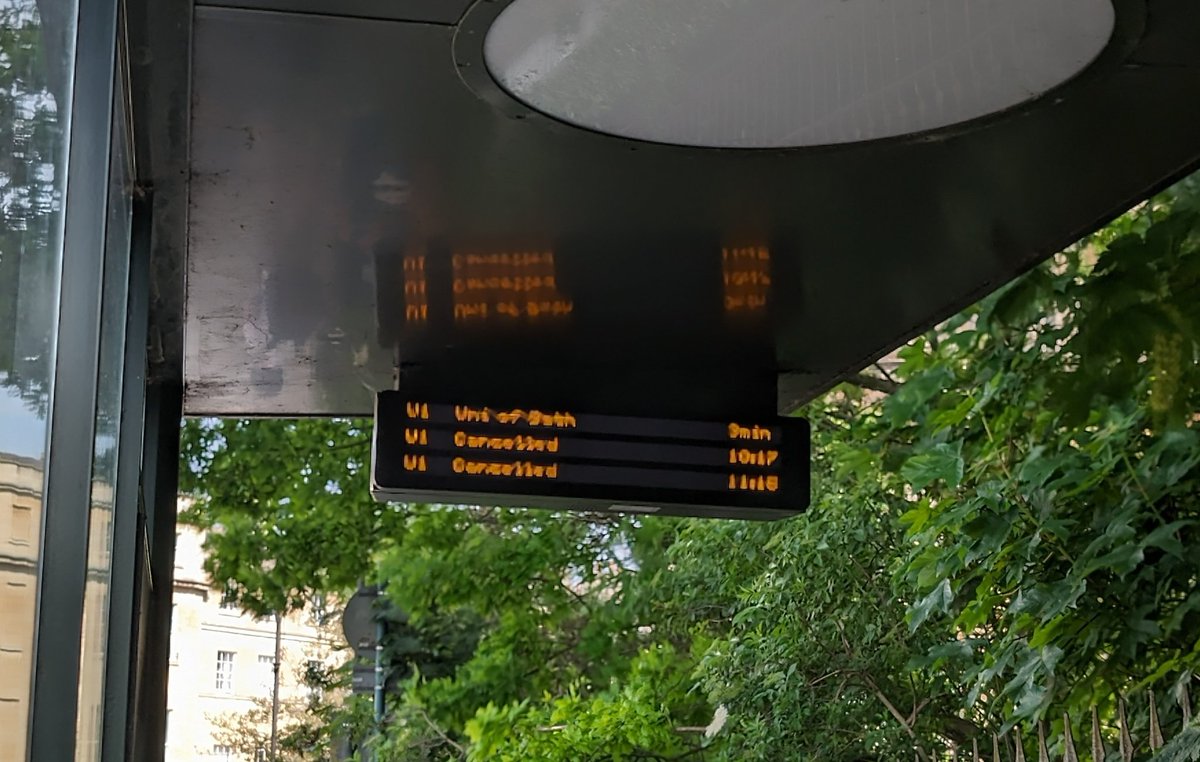 bloem_max's tweet image. @FirstBSA Looking forward to getting a bus to Cancelled! Was rather hoping to get to the Uni today.