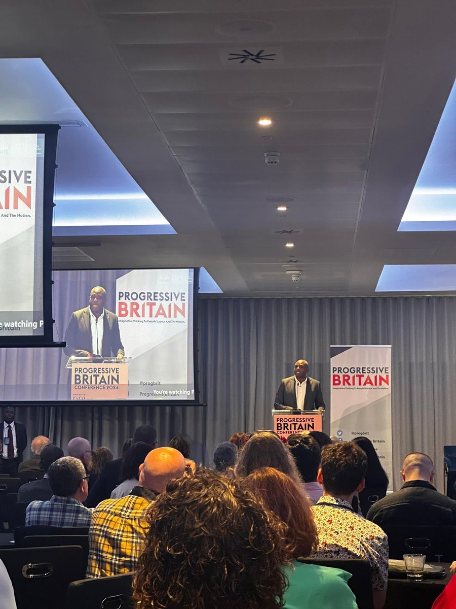 Our wonderful plenary speaker @DavidLammy at #PBC2024 🌹 “The next Labour government will tell a new story about Britain, and make the right choices for our country both here and abroad.”