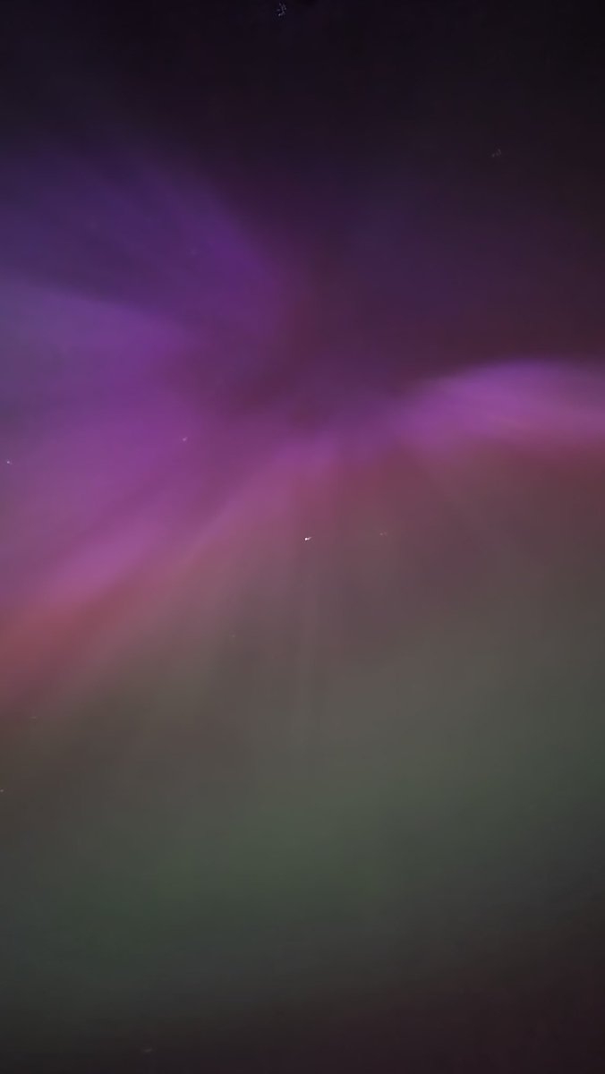 Beautiful sight from the garden last night, never thought I'd get to this with my own eyes