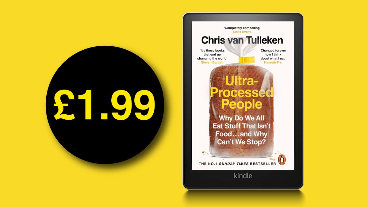 PenguinUKBooks's tweet photo. An eye-opening investigation into the science, economics, history and production of ultra-processed food.
@DoctorChrisVT's bestseller #UltraProcessedPeople is just £1.99 in eBook – for today ONLY.
Don't miss out: https://t.co/HhJDwe6Ptg
#affiliatelink https://t.co/VQuxxbz0mr