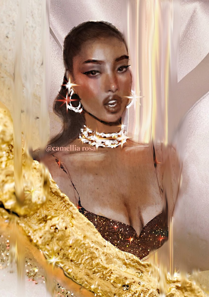 Imaan Hammam in custom Swarovski for the Met Gala after party ✨