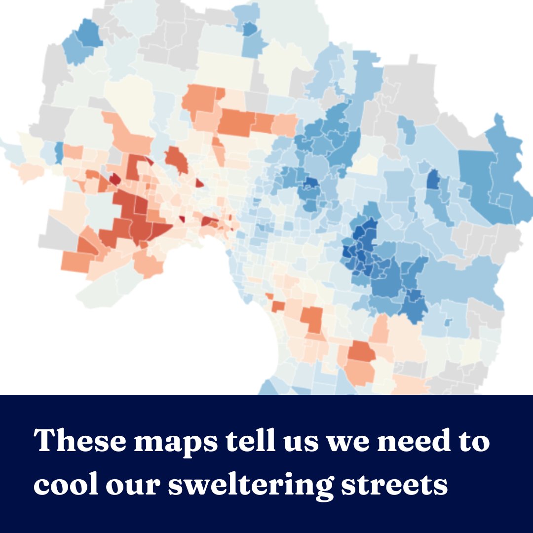 Why is it more important than ever to 'de-pave' and 're-plant'? Tap to learn about the impact of asphalt and concrete on city temperatures. ↓ go.unimelb.edu.au/f3d8