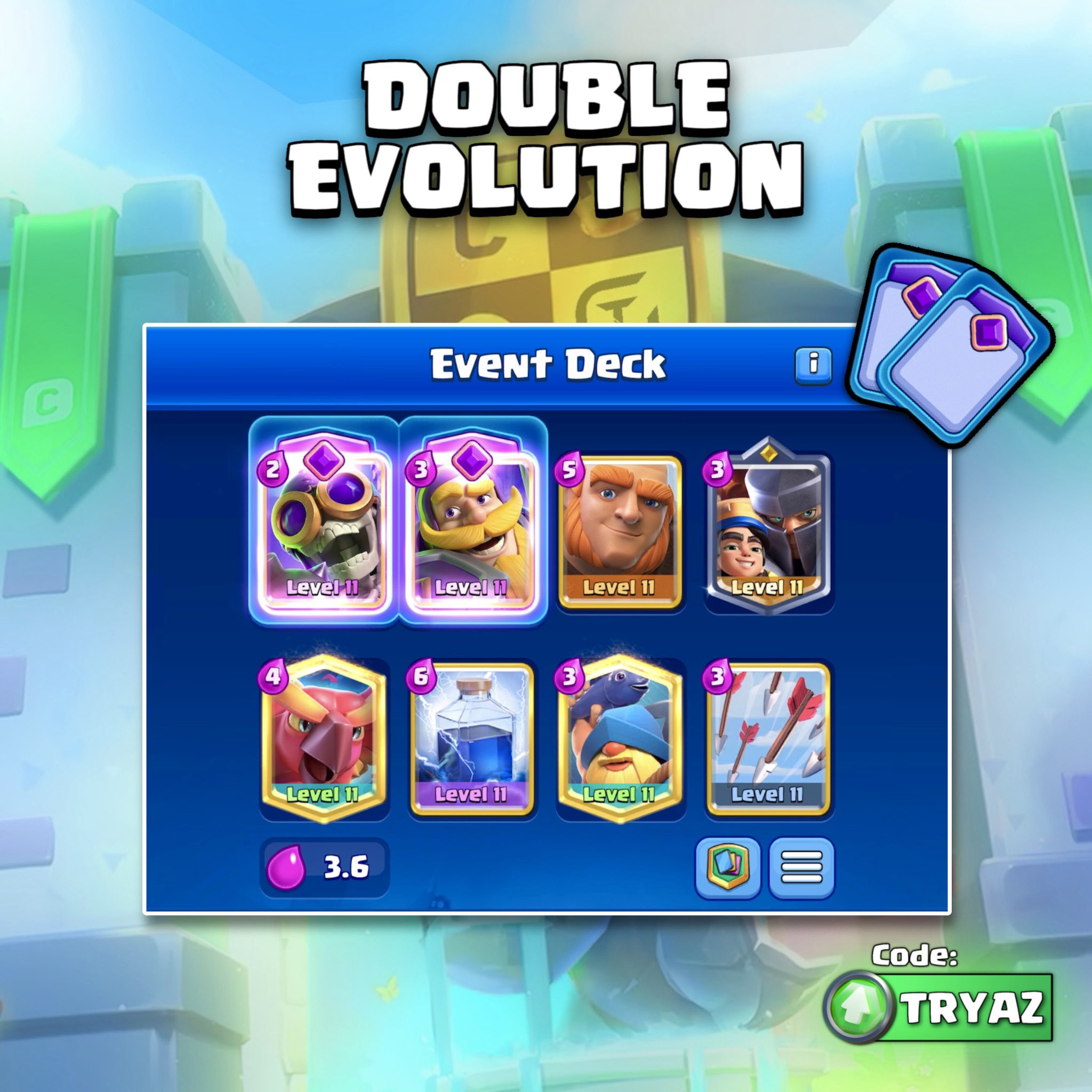 Tryaz Gaming on X: “Here are 4 of the best decks for the: DOUBLE 
