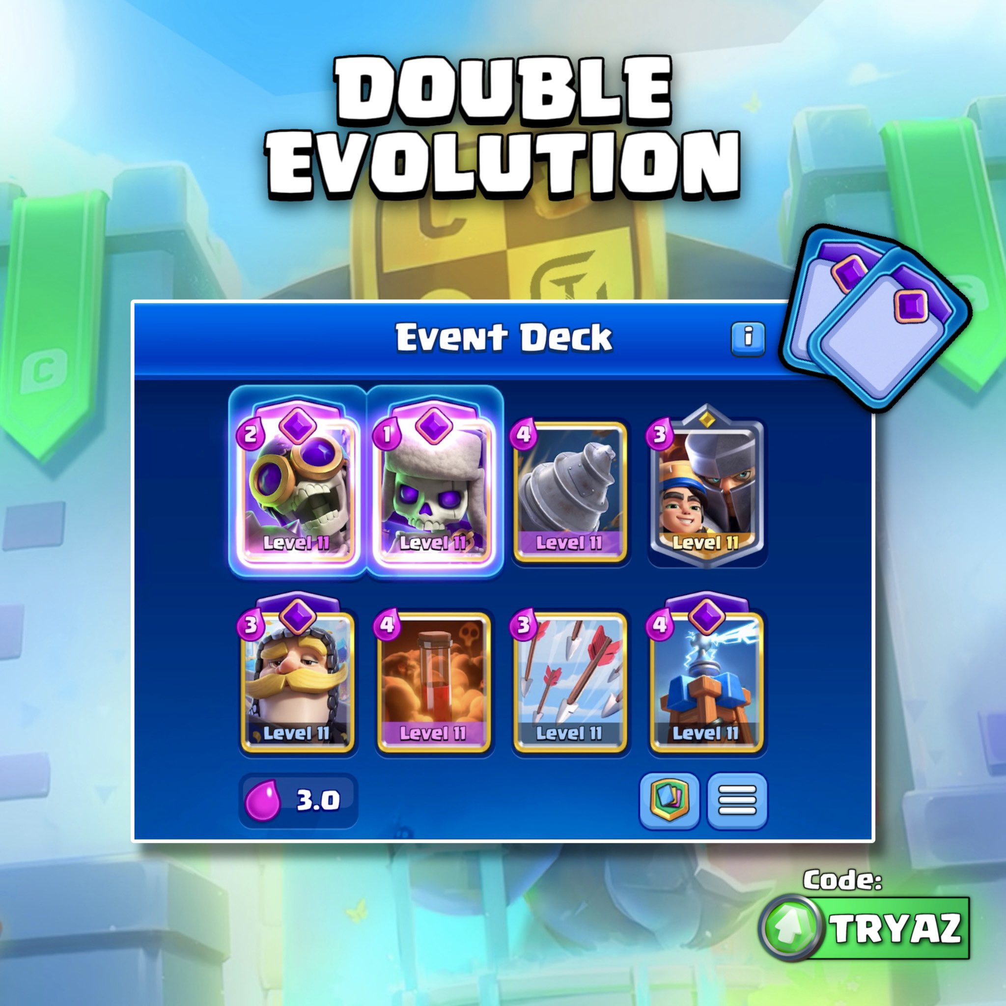 Tryaz Gaming on X: “Here are 4 of the best decks for the: DOUBLE 