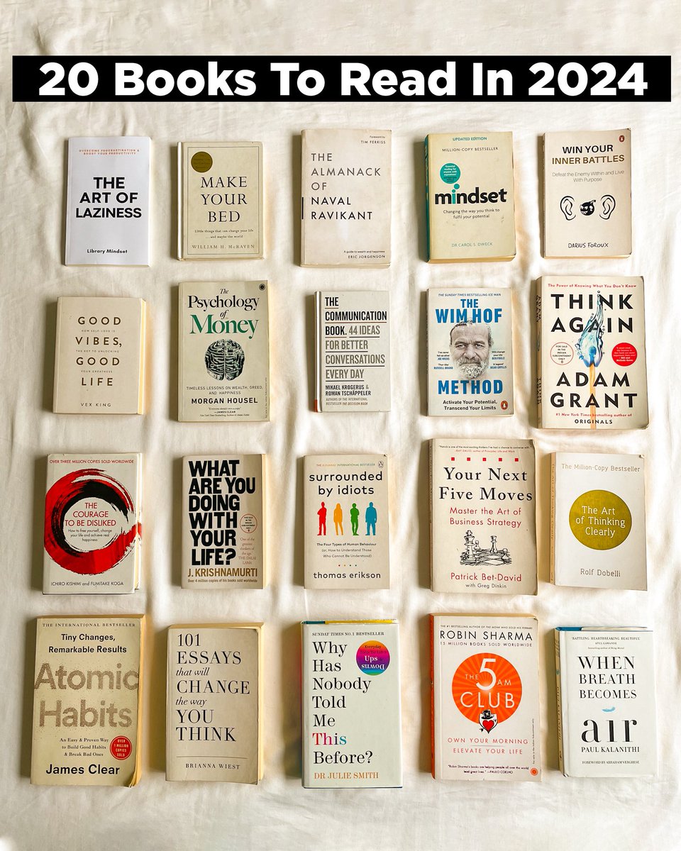 20 Books To Read In 2024