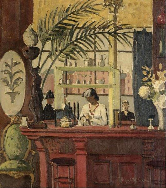 Good morning, John @JohnTizard & thank you, as always. I hope you've had a good first week in post as Police & Crime Commissioner for Bedfordshire. In the circumstances, maybe an image containing a policeman might be appropriate in the form of 'Saloon Bar' from by Brynhild Parker