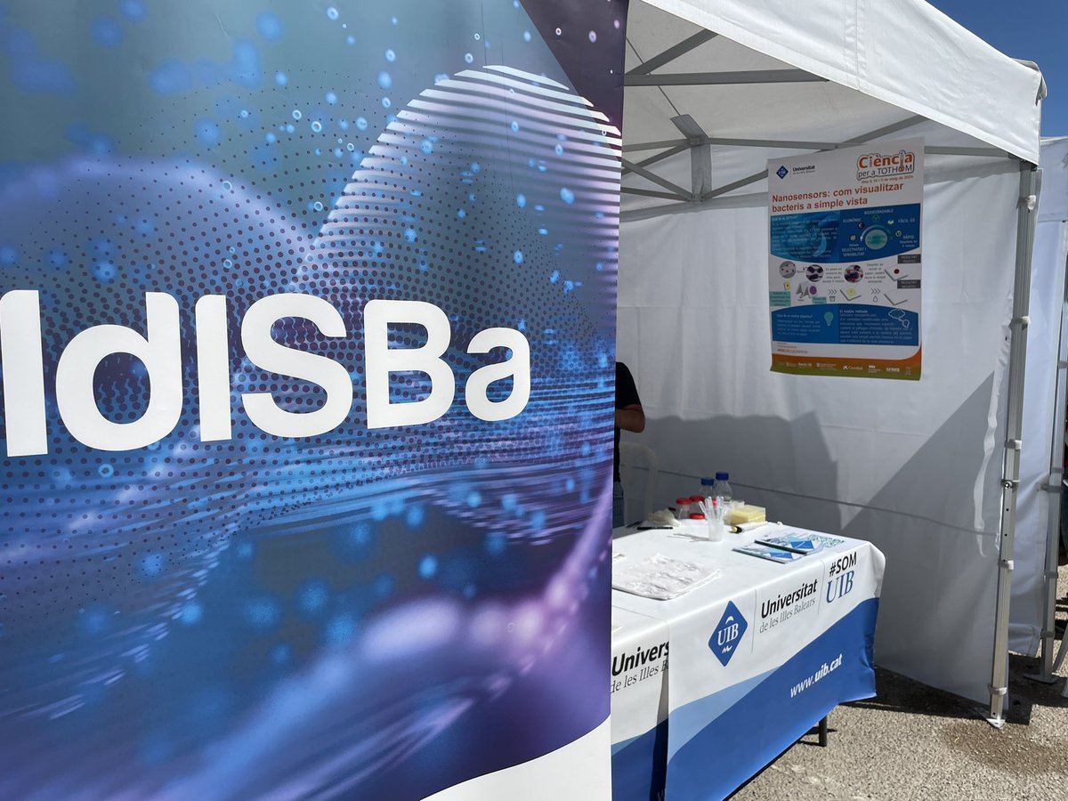 IdISBa (@idisbaib) on Twitter photo Comença la darrera jornada de #CienciaPerATothom 2024 a la <a href="/UIBuniversitat/">Universitat de les Illes Balears - UIB</a>
Accés obert al públic en general de 10 a 14 hores. Ens veniu a visitar? Avui a l’IdISBa caçarem bacteris i podreu detectar amb nanosensors on son aquestes bacteries 🧪🧫🔬 Comença la darrera jornada de #CienciaPerATothom 2024 a la <a href="/UIBuniversitat/">Universitat de les Illes Balears - UIB</a>
Accés obert al públic en general de 10 a 14 hores. Ens veniu a visitar? Avui a l’IdISBa caçarem bacteris i podreu detectar amb nanosensors on son aquestes bacteries 🧪🧫🔬
