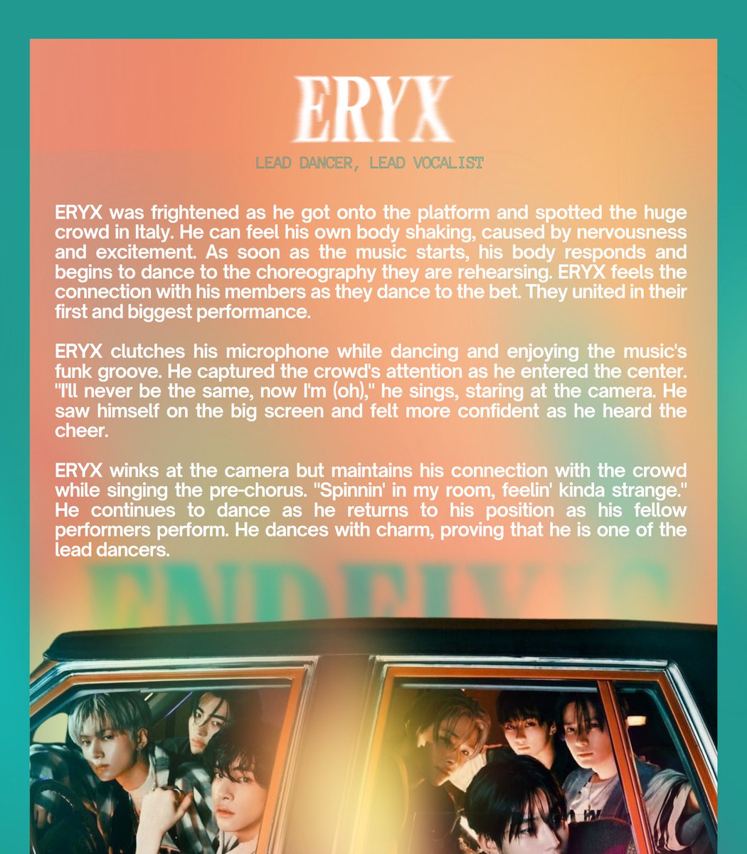 ✧ 𝐒𝐞𝐜𝐨𝐧𝐝𝐚𝐫𝐲 𝐒𝐩𝐨𝐧𝐬𝐨𝐫, ERYX tweet media