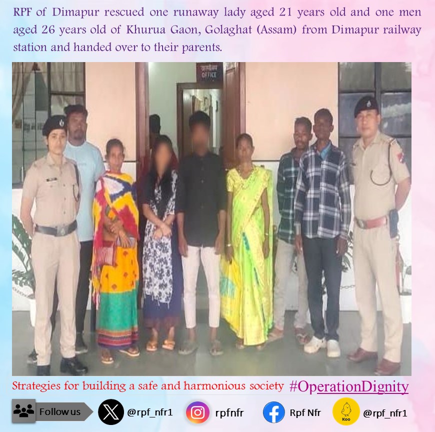 @RPF_INDIA 
#operationdignity