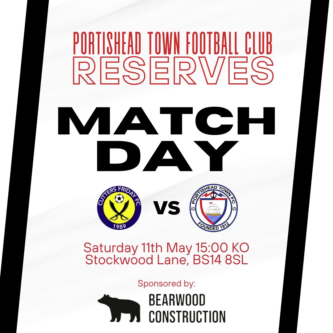 #MATCHDAY Penultimate game of the season for the Reserves in the @somersetcfl . We travel to @CFFCTweets this afternoon 🙌 #uptheposset ⚪️⚫️ @swsportsnews