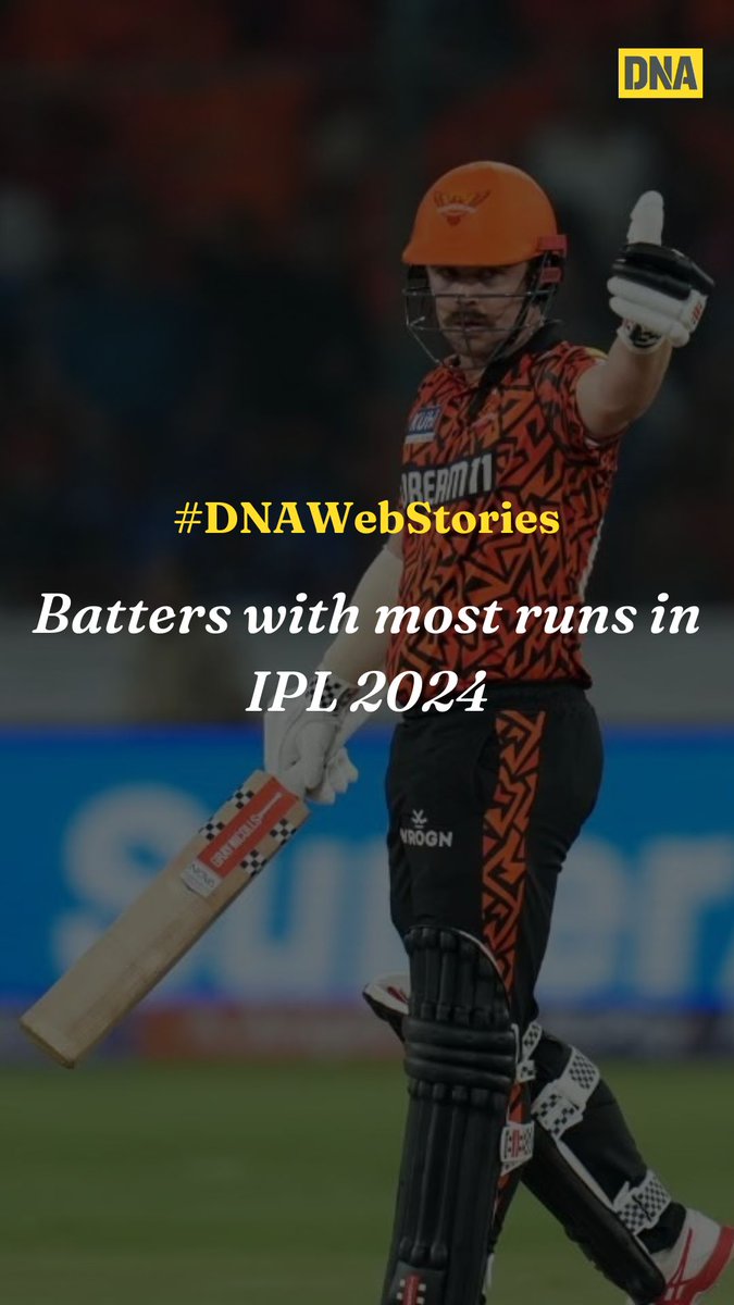 #DNAWebStories | Batters with most runs in #IPL2024 Take a look: dnaindia.com/web-stories/sp…
