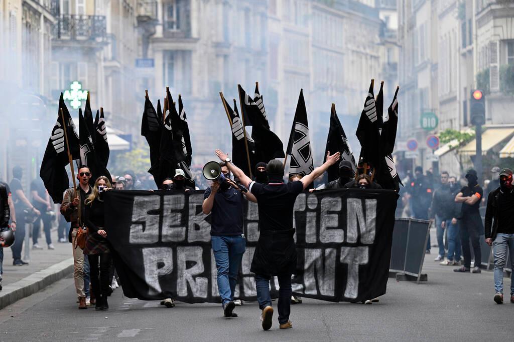 🔴 #C9M : la manifestation des néofascistes à Paris finalement autorisée par la justice 📣 Des groupuscules d’extrême droite vont défiler à nouveau, ce samedi 11 mai, en plein cœur de la capitale. Lire : bit.ly/4bdjPMM
