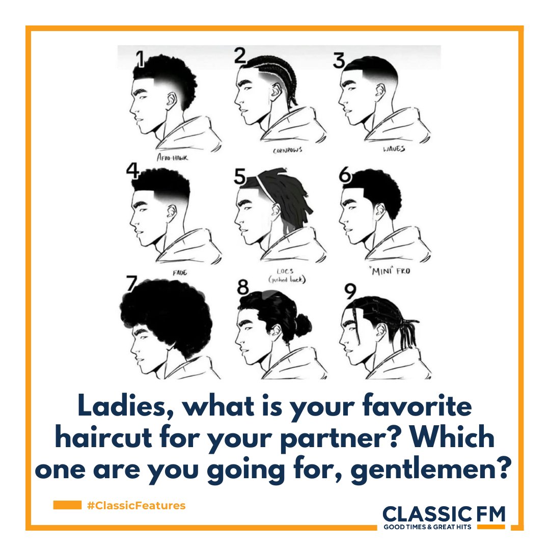 Ladies, what is your favorite haircut for your partner? Which one are you going for, gentlemen?